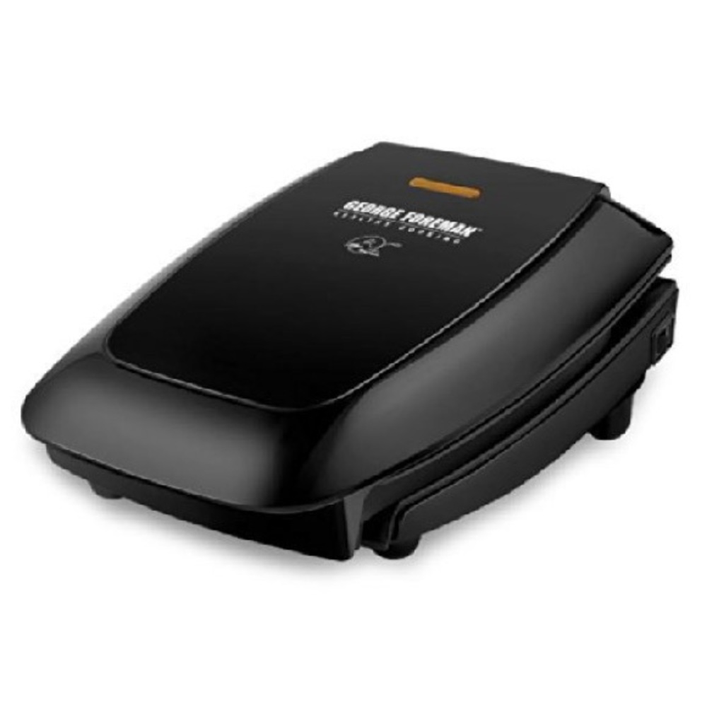 George Foreman 60 Inch Super Champ Electric Contact Grill, Black, Serves 4